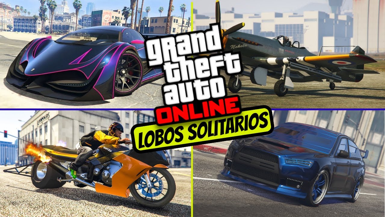 GTA ONLINE 2021|TOP: 6 VEHICULOS PARA LOBOS SOLITARIOS🐺