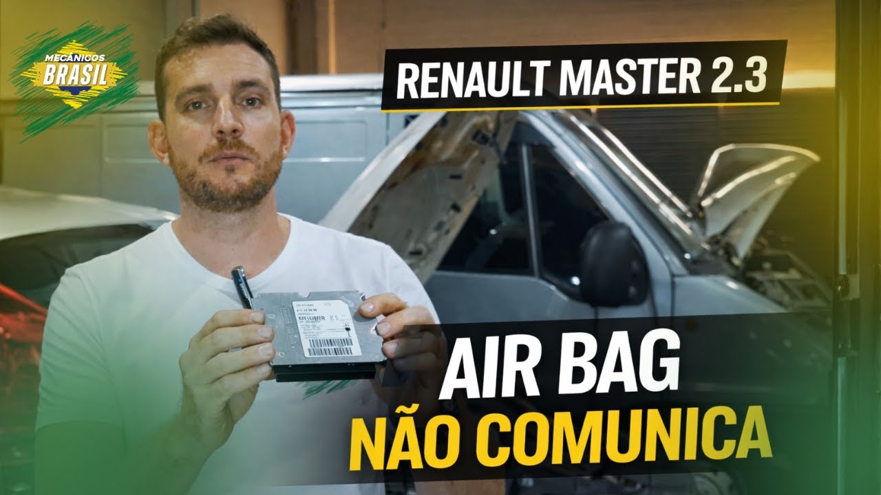 Renault Master 2.3: Air Bag Não Comunica? Erro Comum no Módulo (2014+)