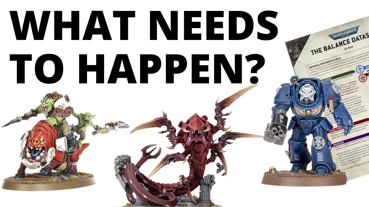 The First 40K Balance Dataslate of 11th Edition - What Needs to Happen? Predictions + Speculation!