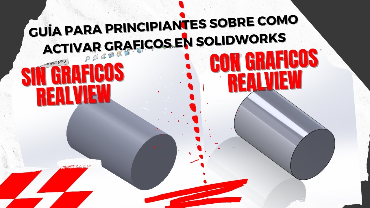 ✅Como ACTIVAR GRAFICOS  REAL VIEW en SolidWorks 📏Solución para INTEL HD/AMD/NVIDIA🏆🏙🏆