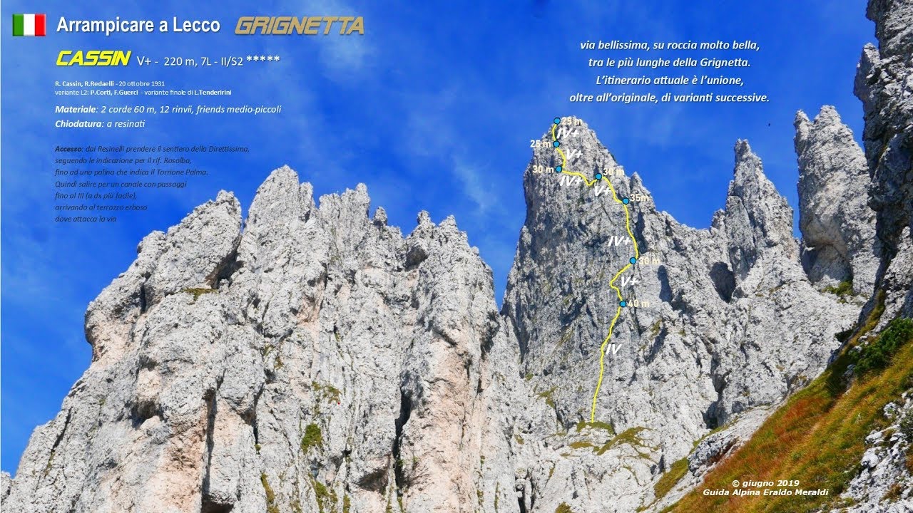 Cassin - Torrione Palma - Grignetta