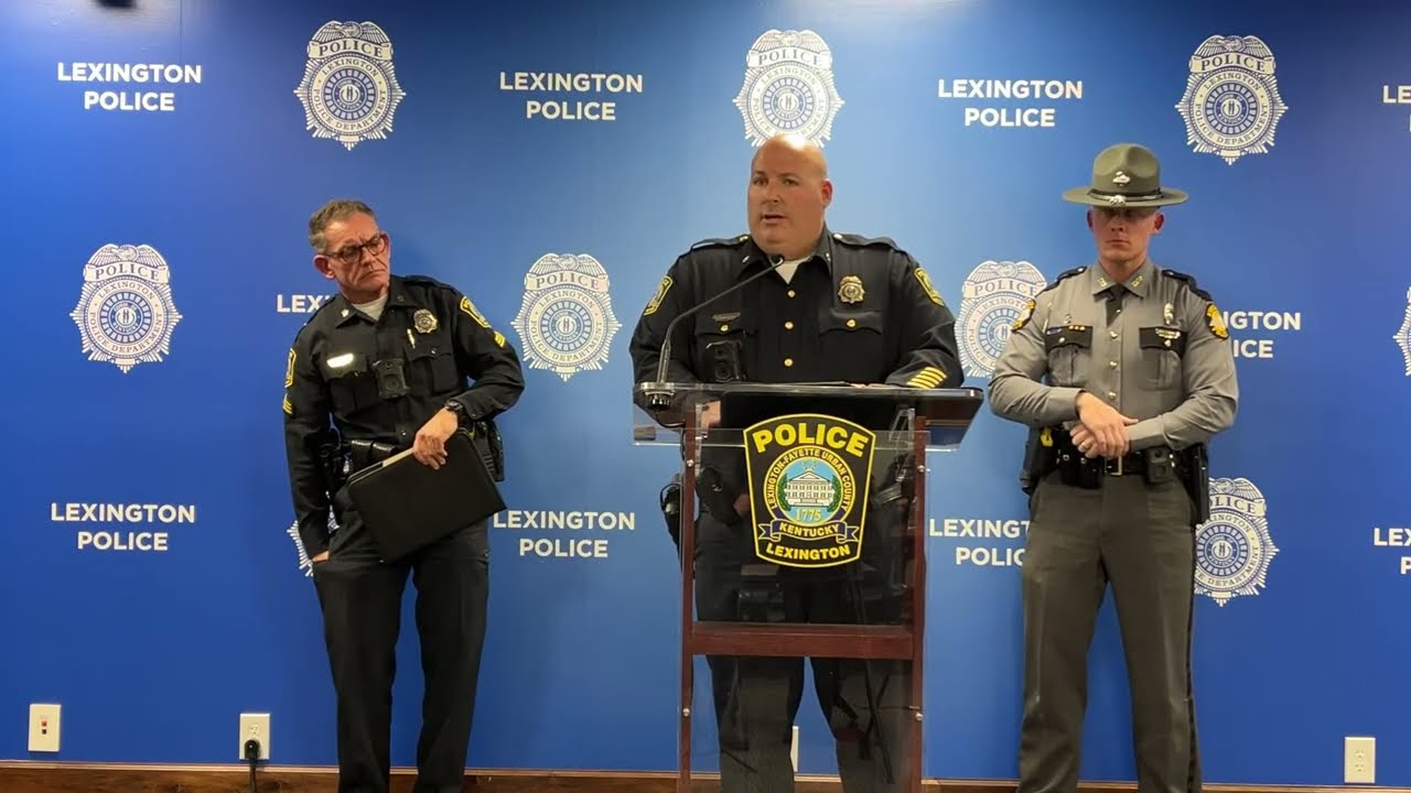 Lexington Police Department Press Conference 2-3-26