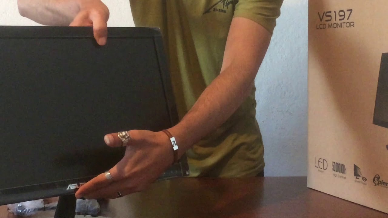 Asus LCD Monitor Unboxing & Review 