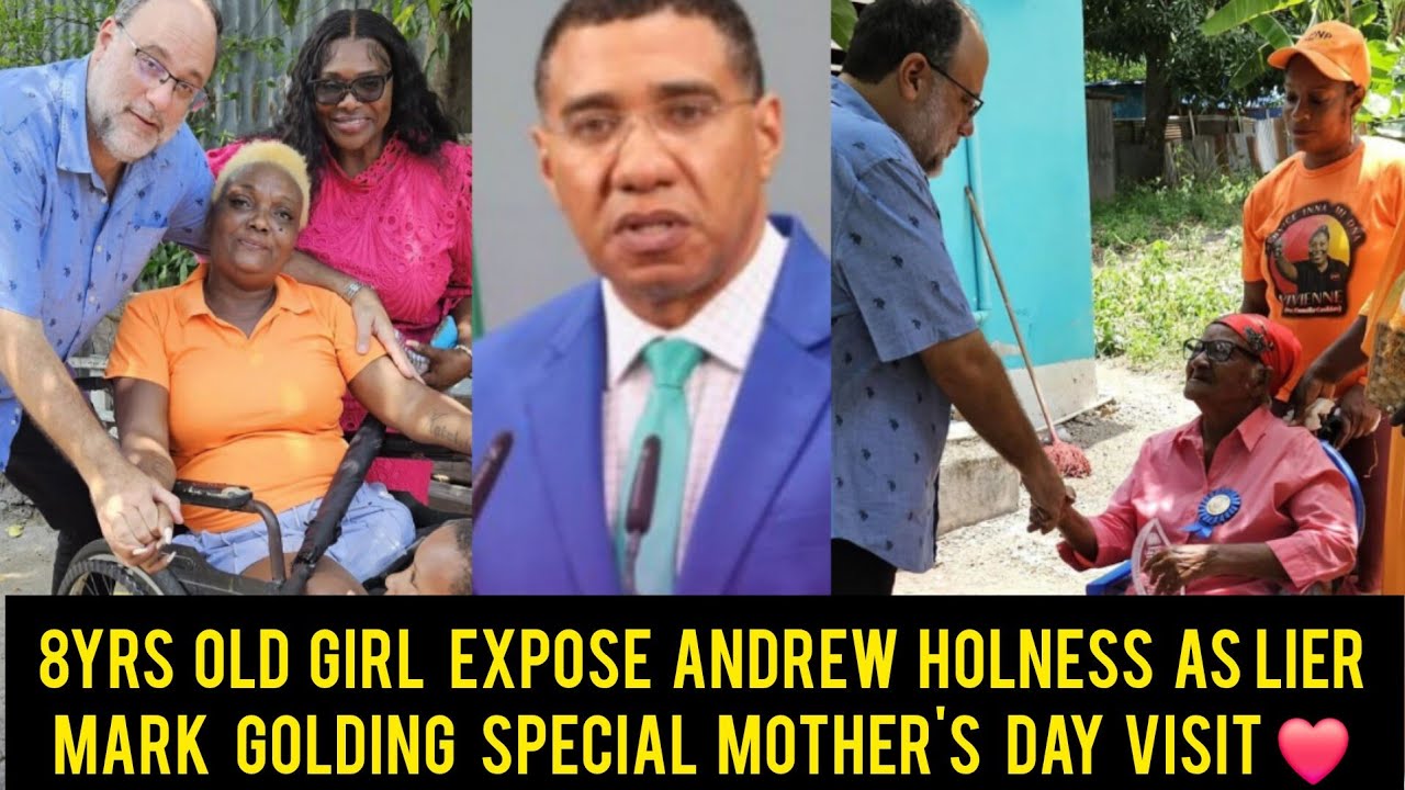 OMG 8&yen;rs Old Girl Embarrassed Andrew Holness & Called Him A Lier/ Mark Golding Suprise For Mother's