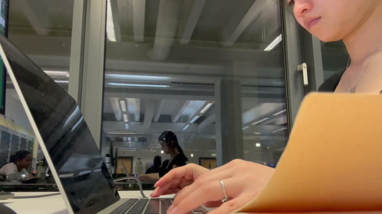 Study with me in uni library - Original sound - D2