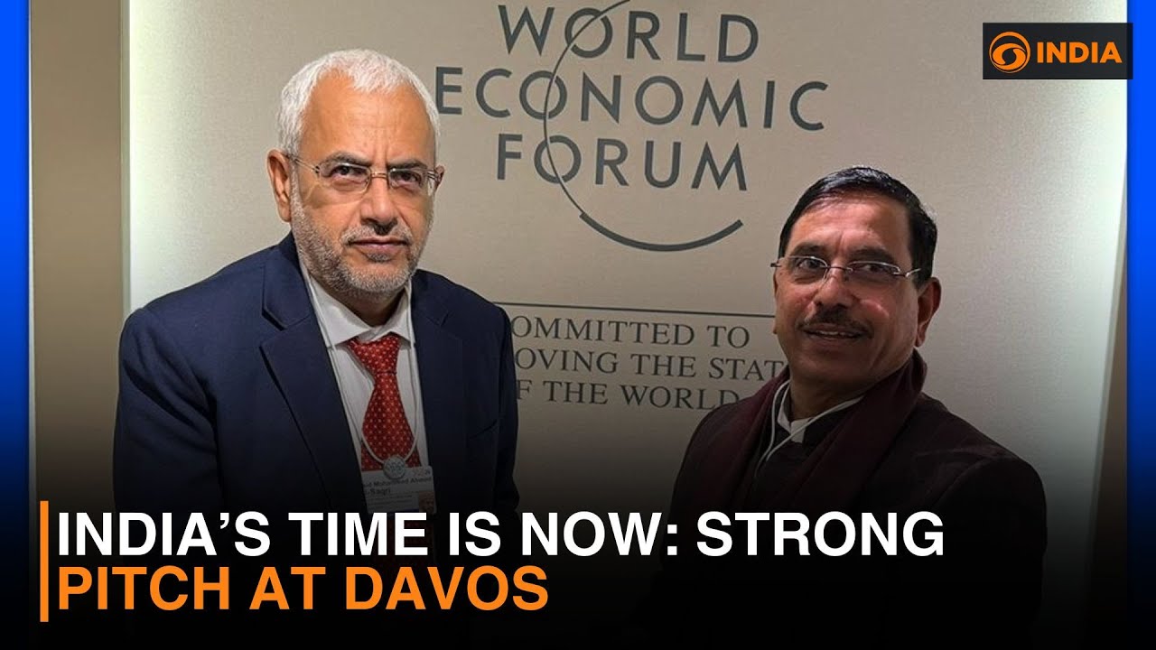 India Showcases Growth Vision at World Economic Forum
