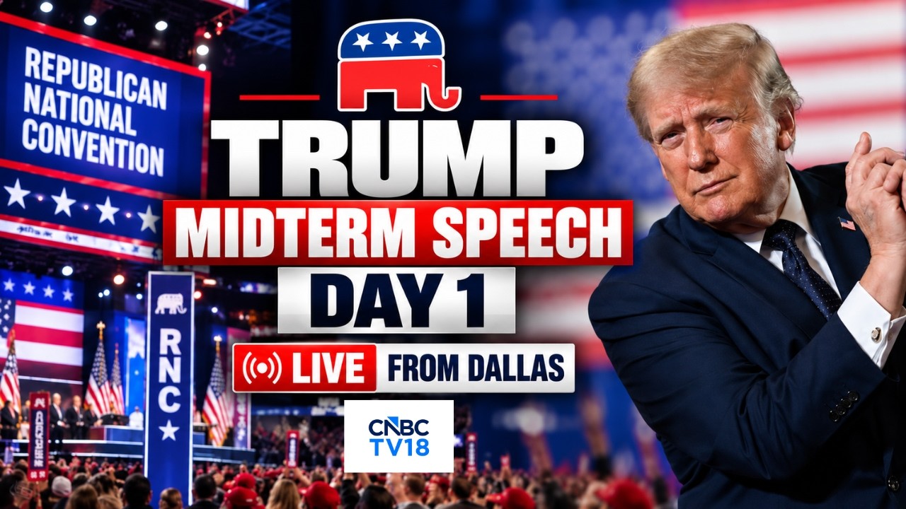 Trump Speech LIVE: GOP Midterm Convention Day 1 From Dallas | Fetterman | Midterm Election | N18G