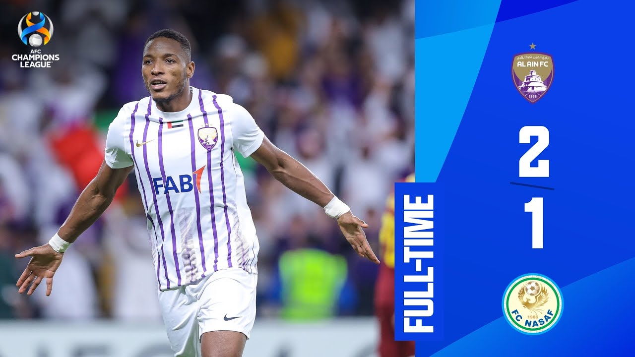 #ACL - Full Match - R16 | West Zone | Al Ain FC (UAE) vs FC Nasaf (UZB)