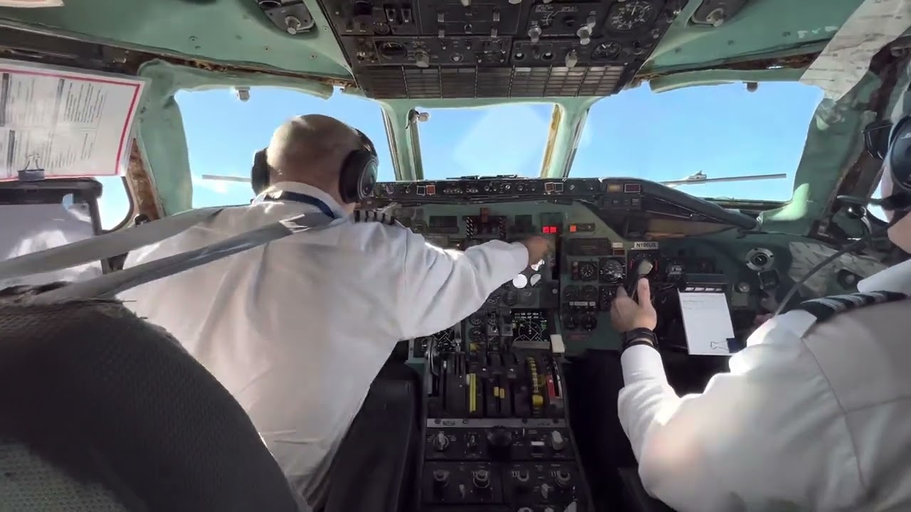 DC-9 takeoff