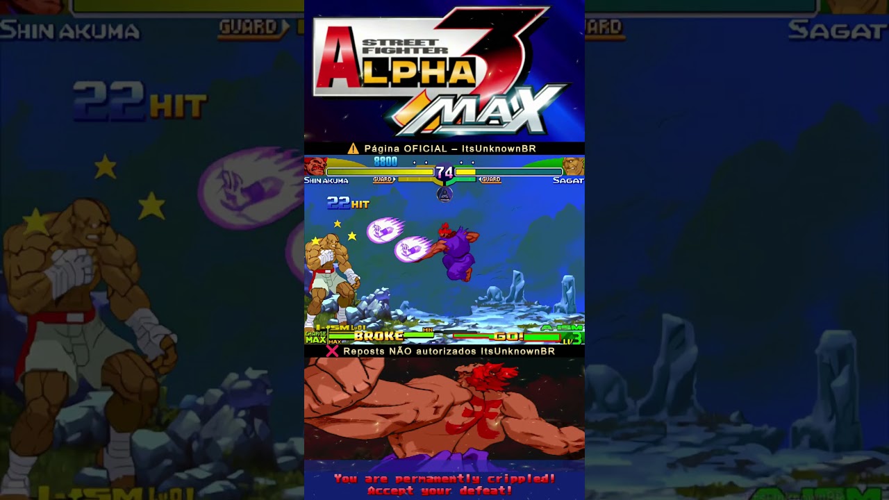 Never-Before-Seen Shin Akuma Combos in Alpha 3 Max