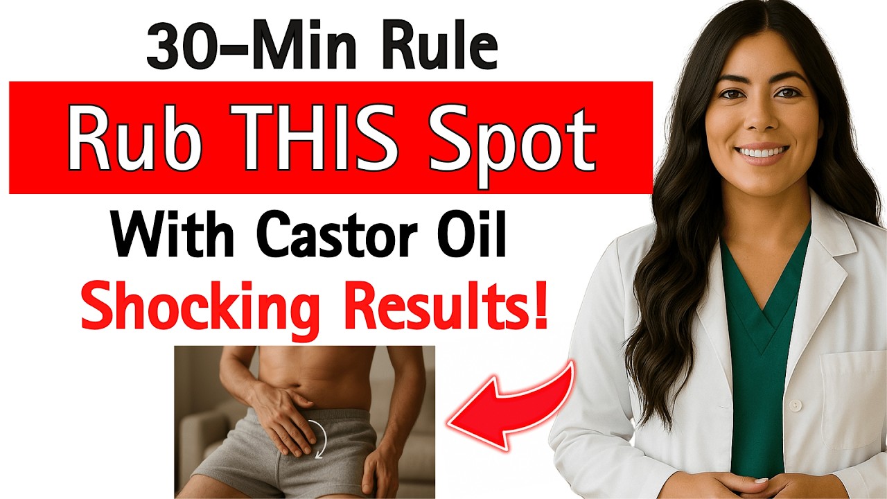 Urologist Reveals: Apply Castor Oil HERE 30 Minutes Before Intimacy for Better Results After 50!