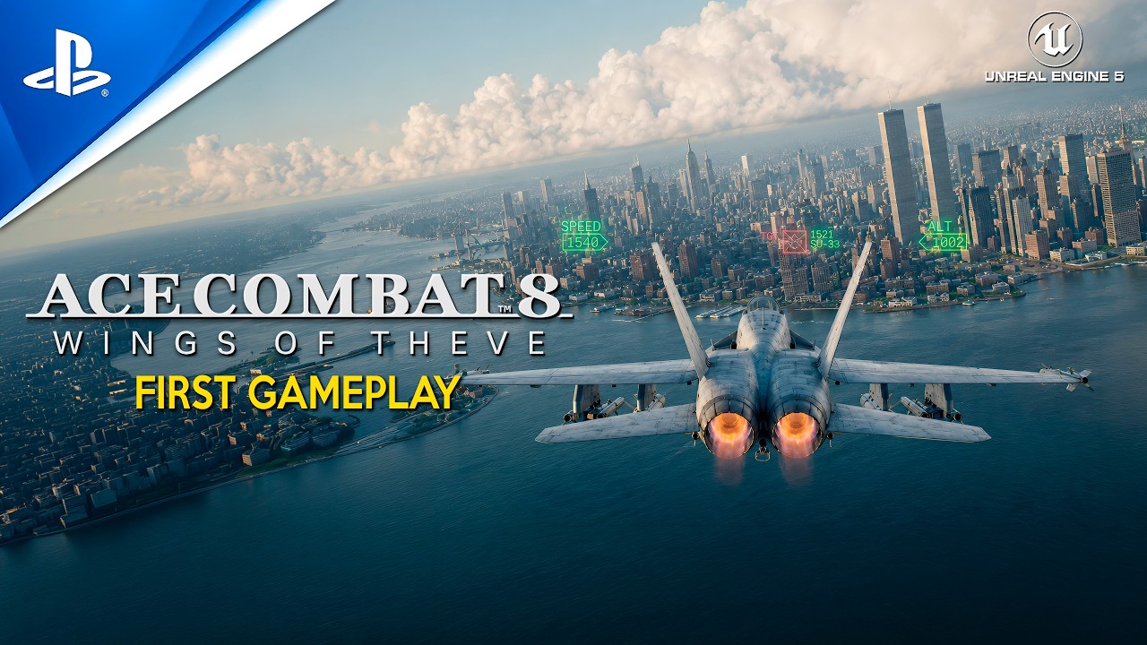 ACE COMBAT 8 Full Mission Gameplay Reveal | PS5 PRO Epic Next-Gen Flight Simulator coming in 2026