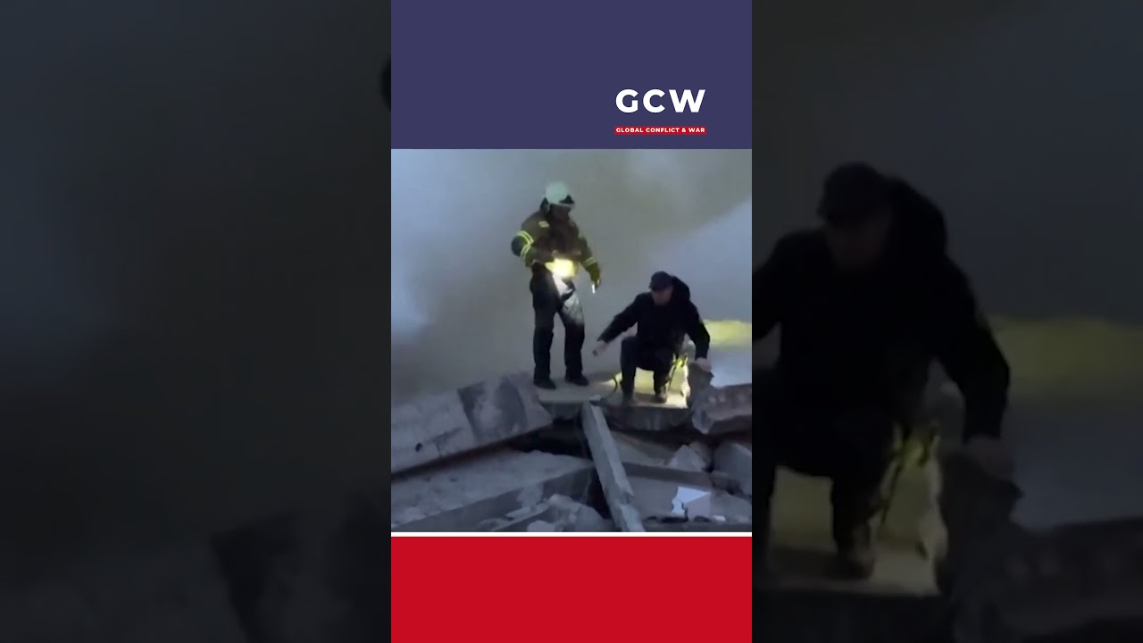 Kyiv Apartment Block Collapses After Russian Missile & Drone Strike &mdash;Residents Trapped Under Rubble