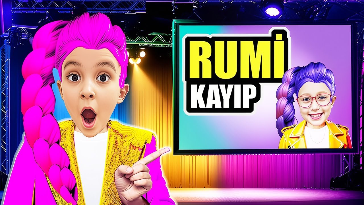K POP RUMİ KAYIP !! ARKADAŞI MİRA HER YERDE RUMİ Yİ ARIYOR !! 