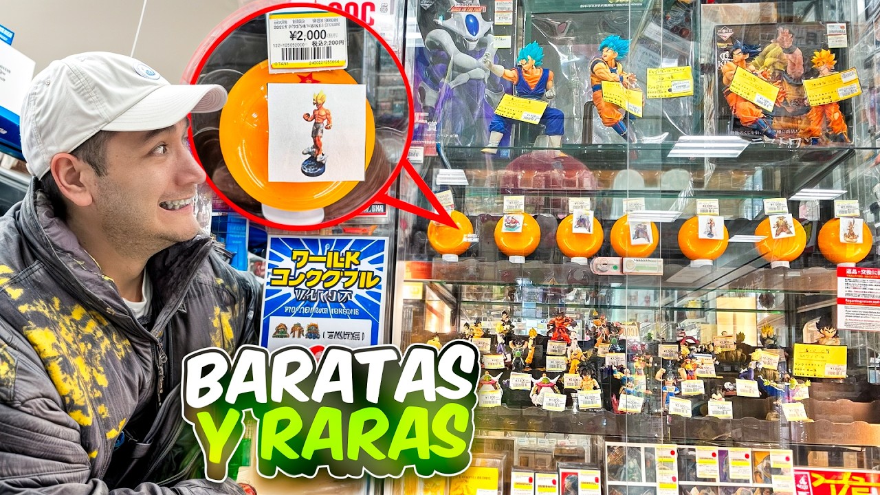 DRAGON BALL: encontré una tienda OCULTA con cosas raras y baratísimas (me la llevé)