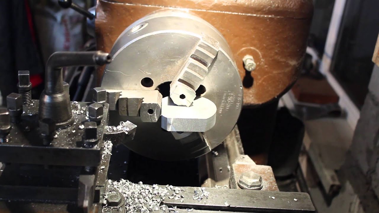 кубик рубик из металла на токарном станке 1 часть / rubik's cube made of metal on a lathe 1 part