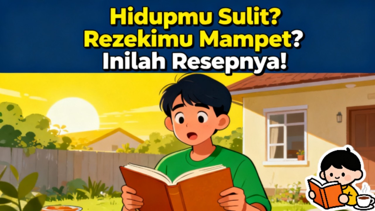 Hidupmu sulit? Rezekimu mampet? Inilah resepnya!