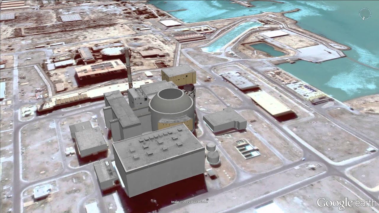 B-roll IRAN Bushehr Nuclear Power Plant