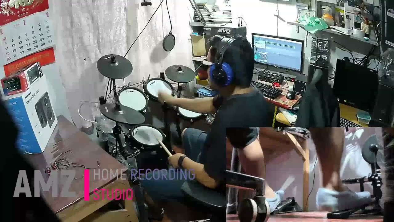 SANTARIA [DRUM COVER]-RALRAL