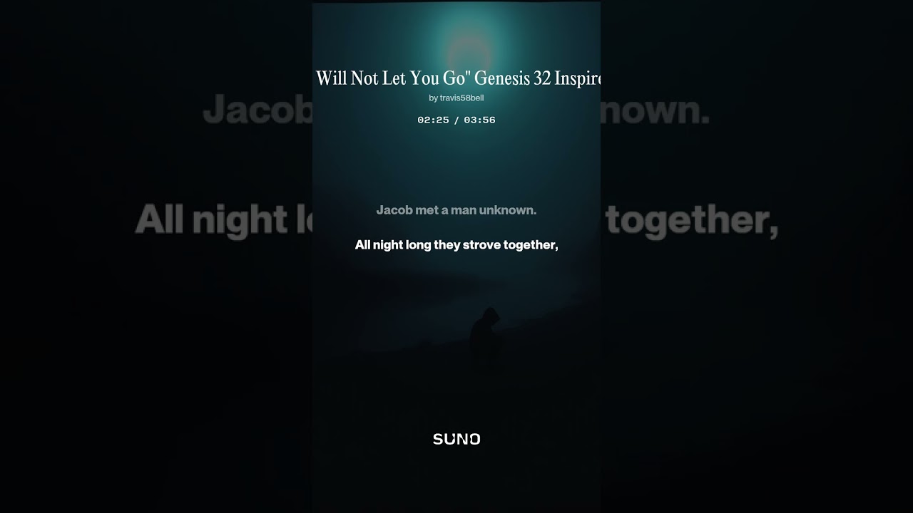 “I Will Not Let You Go