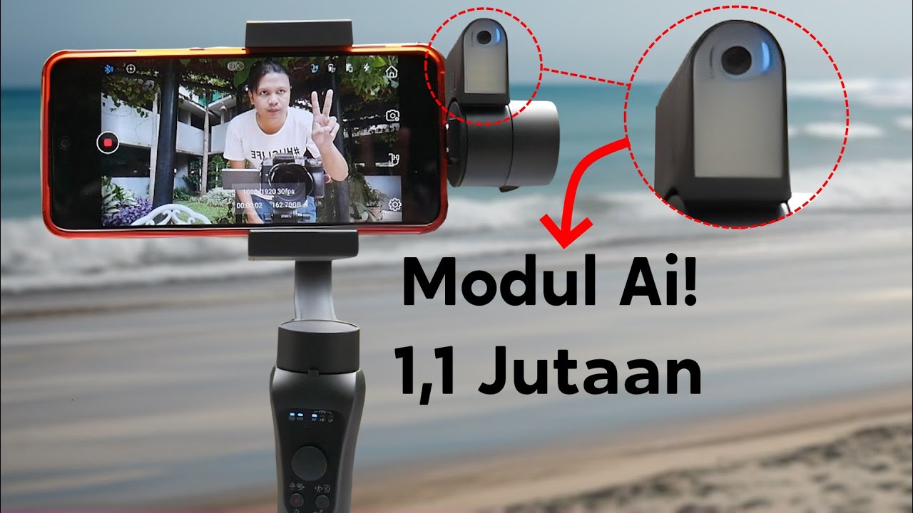 Gimbal HP murah dengan modul Ai! Brica B-Steady AI Review + Tutorial Penggunaan