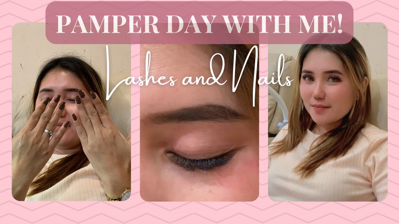 VLOG: Pamper Day with Me! Lashes & Nail Extensions
