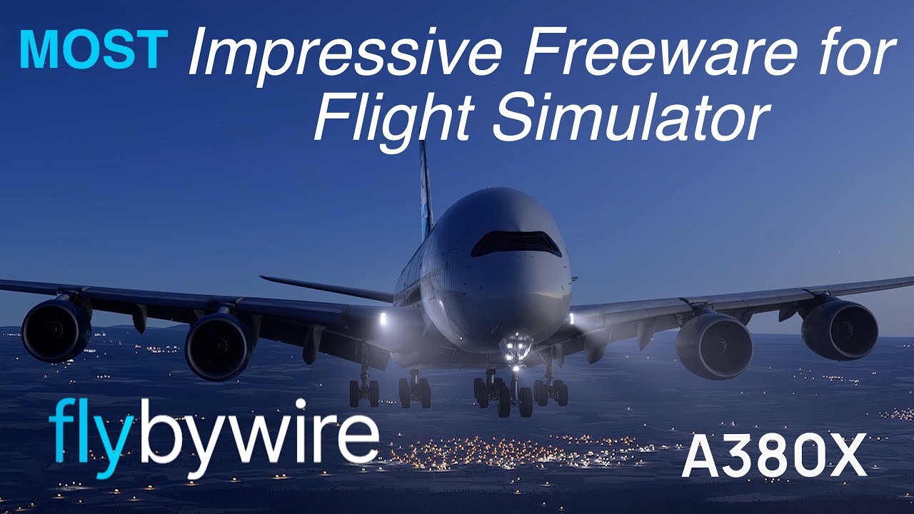 FlyByWire Airbus A380 | Flight Plan | Geneva to Zurich Repositioning + Autoland | MSFS 2024 | 4K