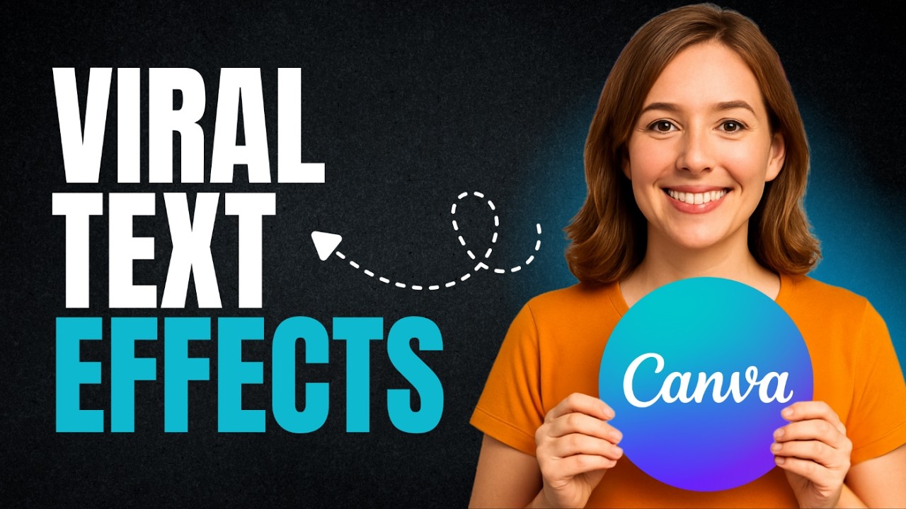5 текстовых эффектов Canva, которые вы обязательно должны попробовать | Быстро и легко!