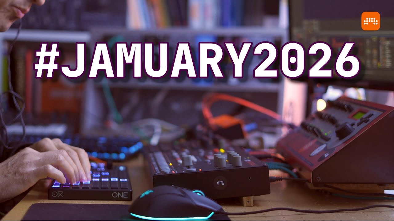 JAMUARY 2026 Day 1: Dark Hybrid Industrial (OXI, Octatrack, The Grid, Nord Modular)