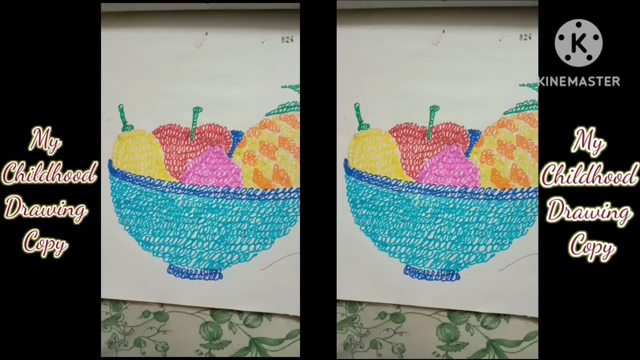 My drawing copy #artlearning #sketchbooktour #drawingforkids
