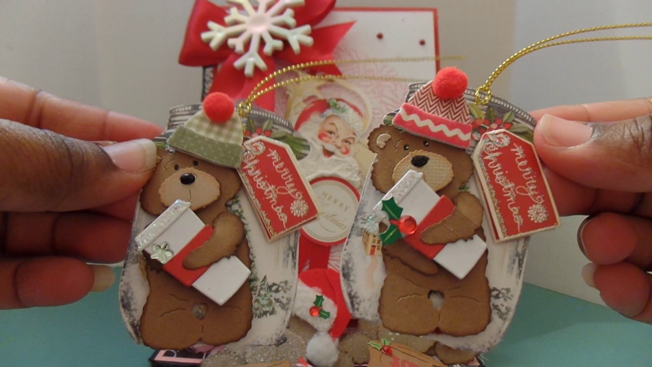 Christmas Embellishments Using Traditional Colors