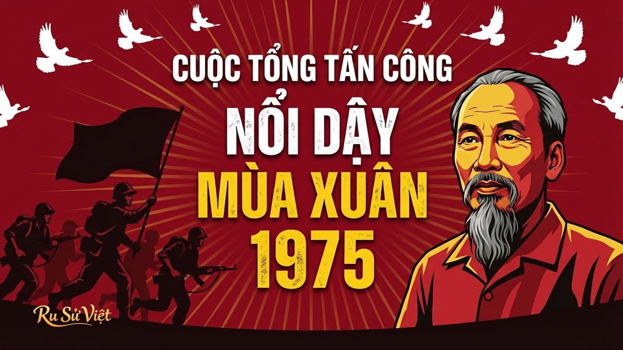 Cuộc Tổng Tấn Công Và Nổi Dậy Mùa Xuân 1975 | Bản hùng ca thống nhất non sông | Ru Sử Việt