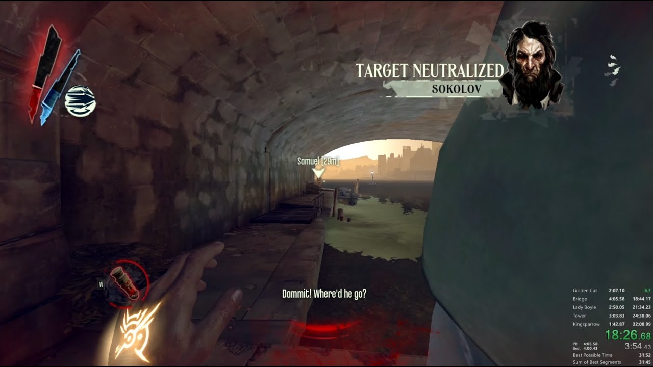 Dishonored Any% Speedrun in 31:57