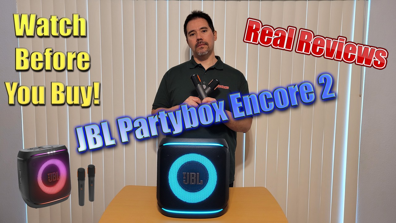 JBL Partybox Encore 2 Portable Karaoke Speaker - Real Review