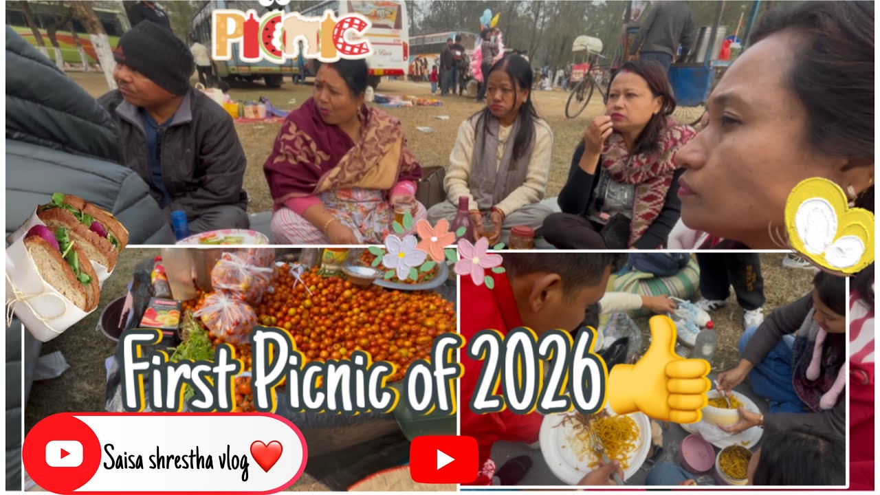Picnic 2026 be like: food, fun & family overload 😍🔥”Just us, nature & lots of laughter🍁#picnic 