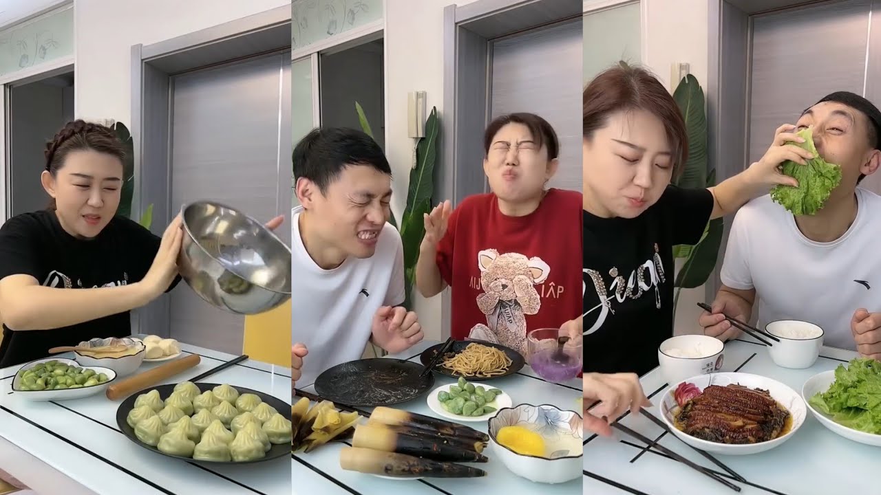 Trending 🔥 Funny Husband Wife Yummy Food Eating Challenge||Prank 😂🤫||Comedy 🤣🤣
