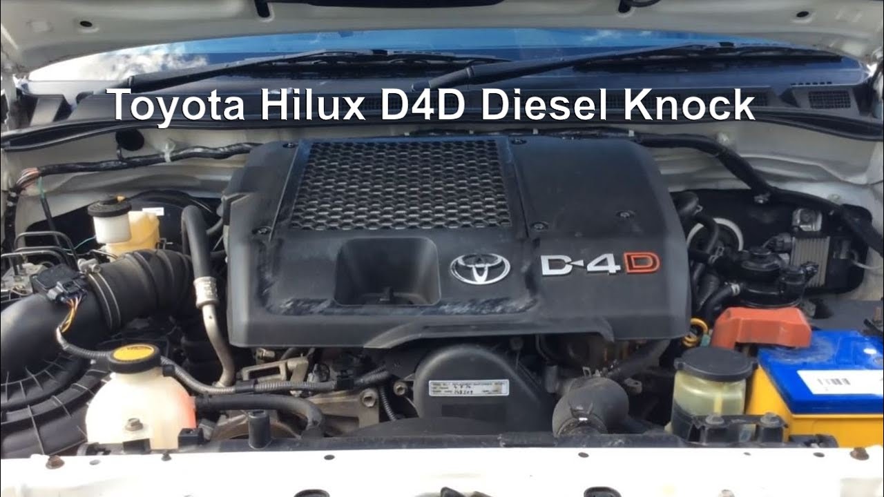 TOYOTA HILUX D4D diesel knock 'again' after just 200km on new genuine Injectors