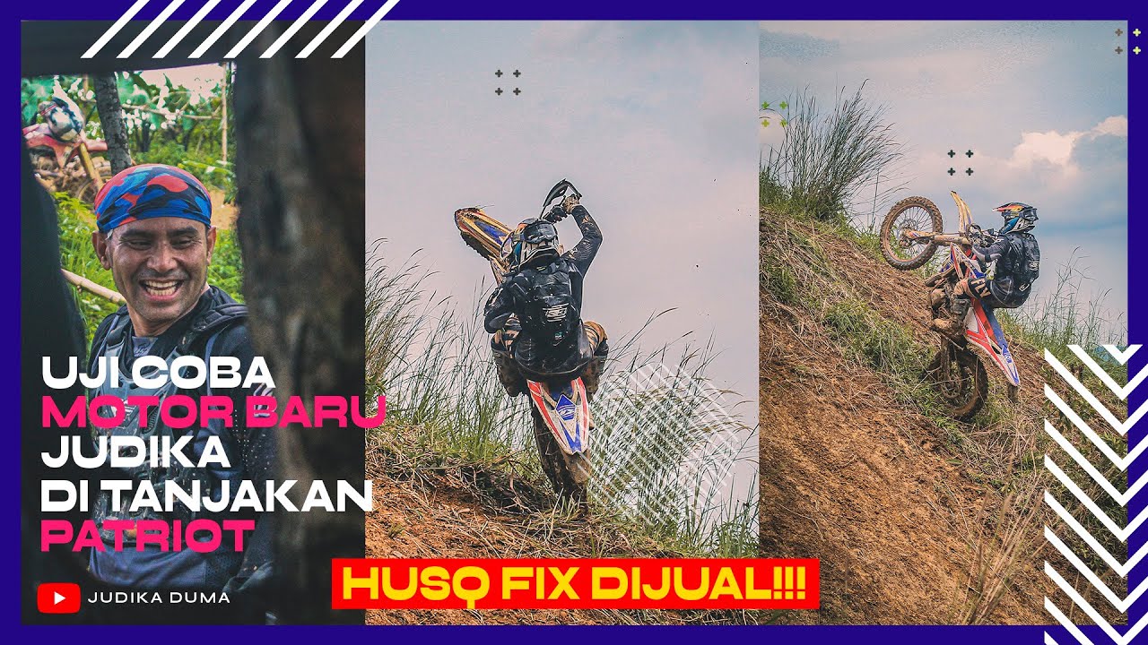 UJI COBA MOTOR 2 TAK BARU JUDIKA... HUSQ DIJUAL BERAPA?