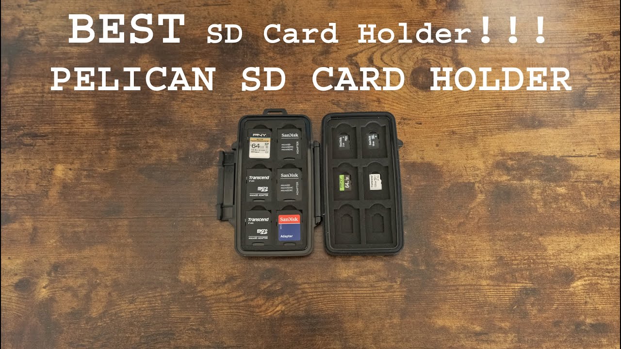 Best SD card holder! PELICAN SD Memory Card Case