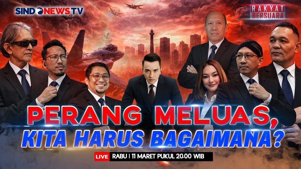 🔴LIVE Perang AS-Israel Vs Iran Meluas, Kita Harus Bagaimana? | Rakyat Bersuara