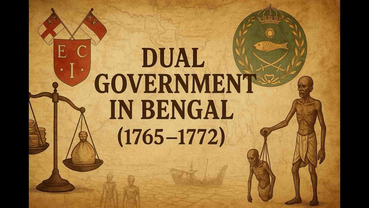 Dual Government in Bengal Explained: System, Exploitation & Failure (1765–1772)
