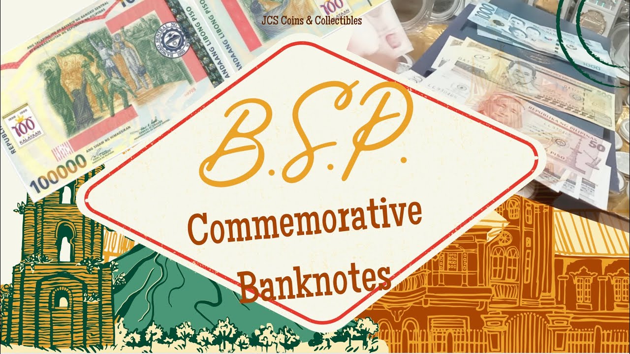 Exquisite collection of Philippine Commemorative Banknotes of the B.S.P.