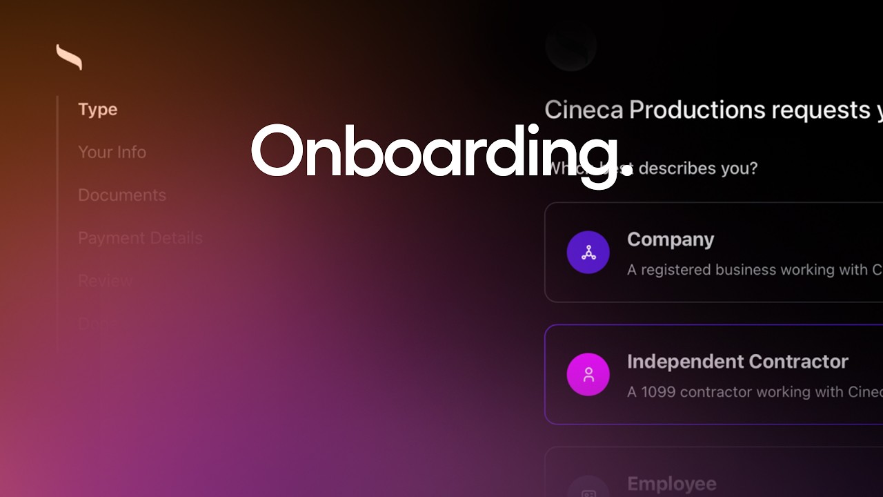 Easiest Way to Onboard Crew & Vendors