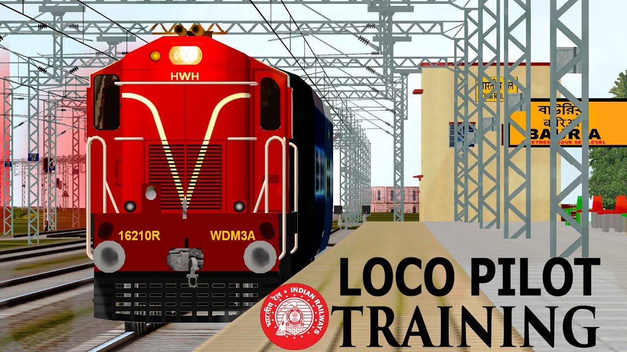 Loco Pilot Training || Watch for Speeds || HWH WDM3A || MSTS Open Rails Journey