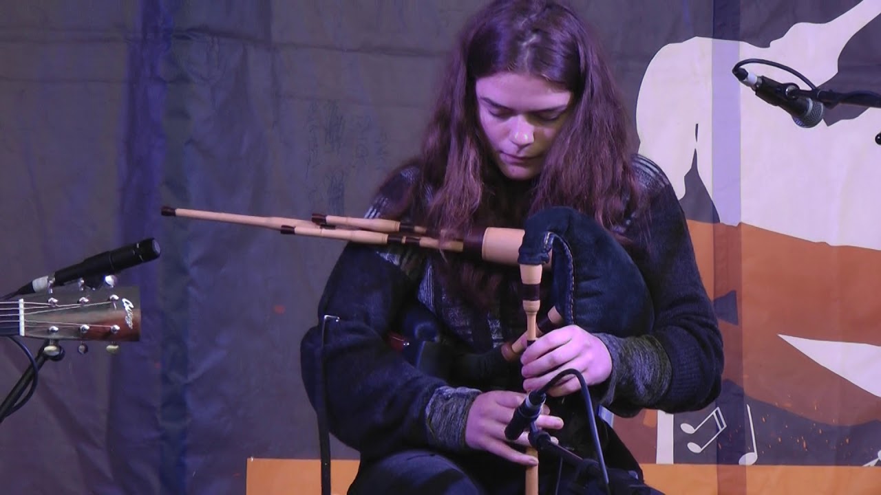 Brighde Chaimbeul and Innes White at Piping Live 2017 (2)