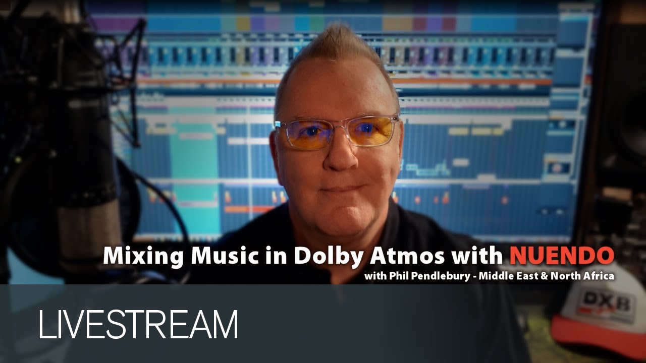 Mixing Music in Dolby Atmos with Nuendo | Nuendo Livestream