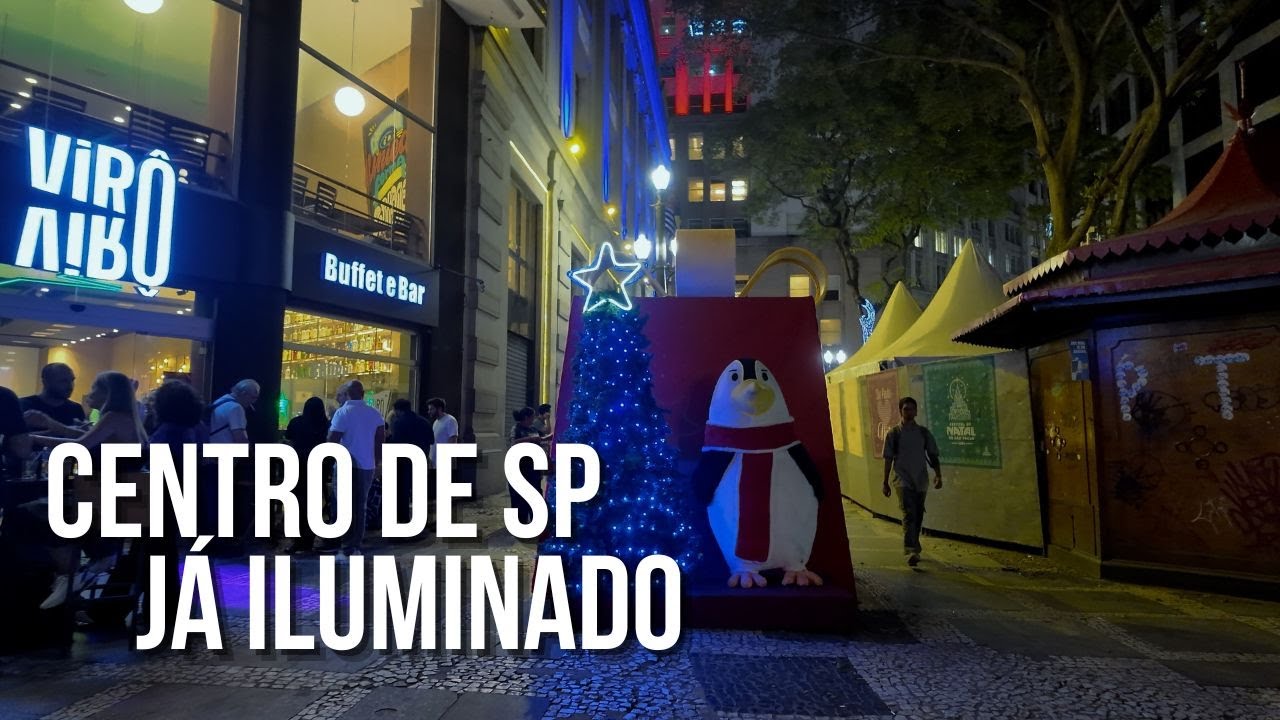 A REALIDADE DO CENTRO DE SP NA ÉPOCA DO NATAL | Está Perigoso?