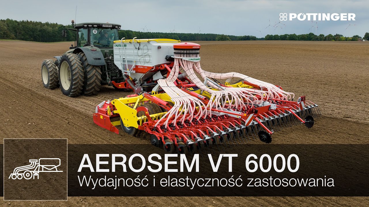 Pneumatyczny siewnik AEROSEM zapewni Ci wyższy plon