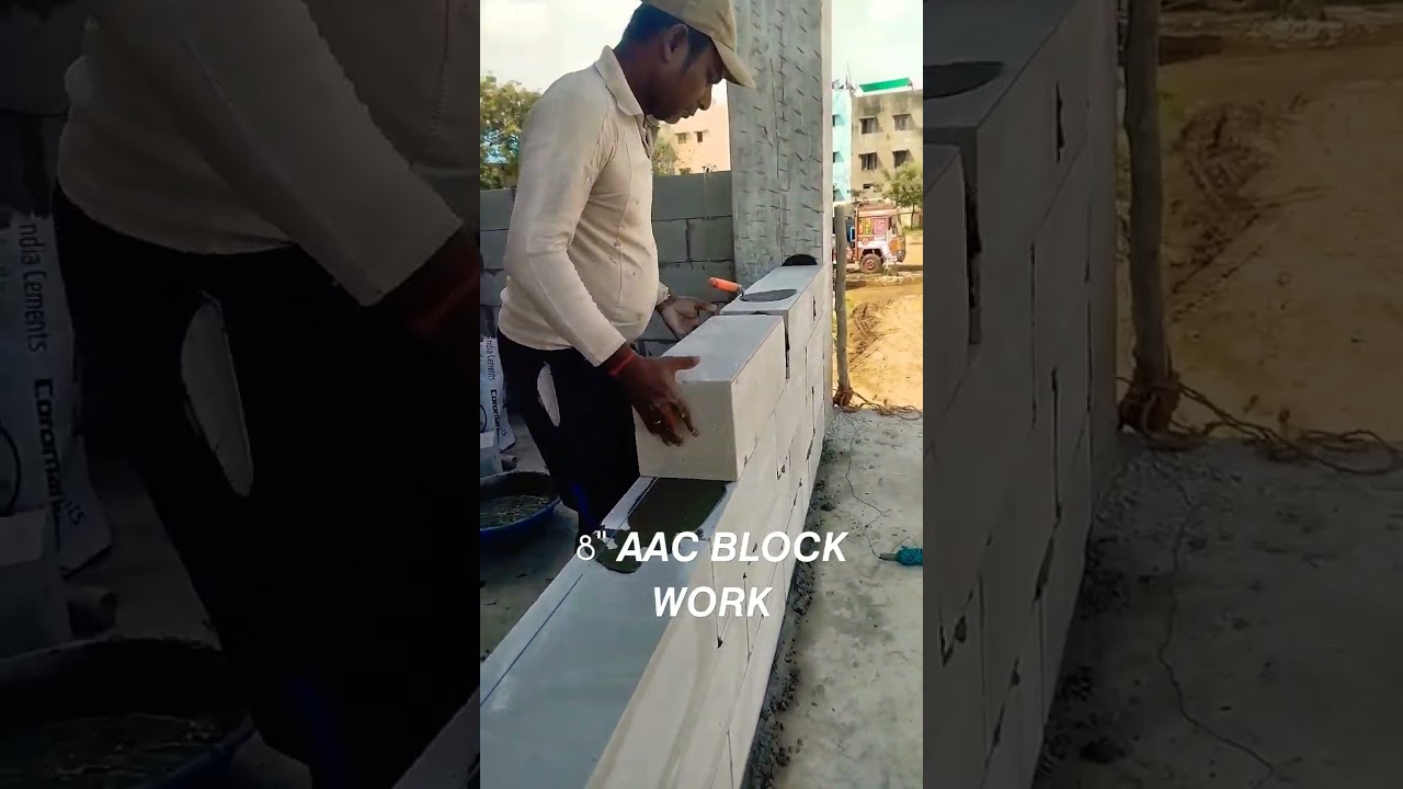 𝘼𝘼𝘾 𝘽𝙡𝙤𝙘𝙠 𝙒𝙤𝙧𝙠 👷👷&zwj;♀️ Building Construction.