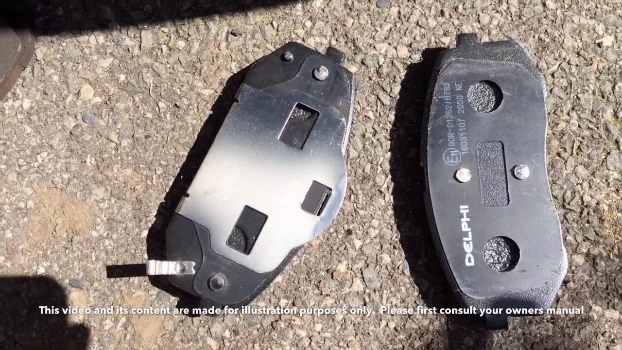 Hyundai ix35 brake pad change/CRDi hyundia ix35